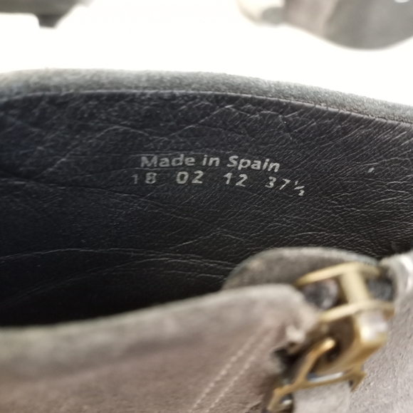 Final Sale - N.D.C. Gray Suede Ankle Boots - Picture 2 of 8